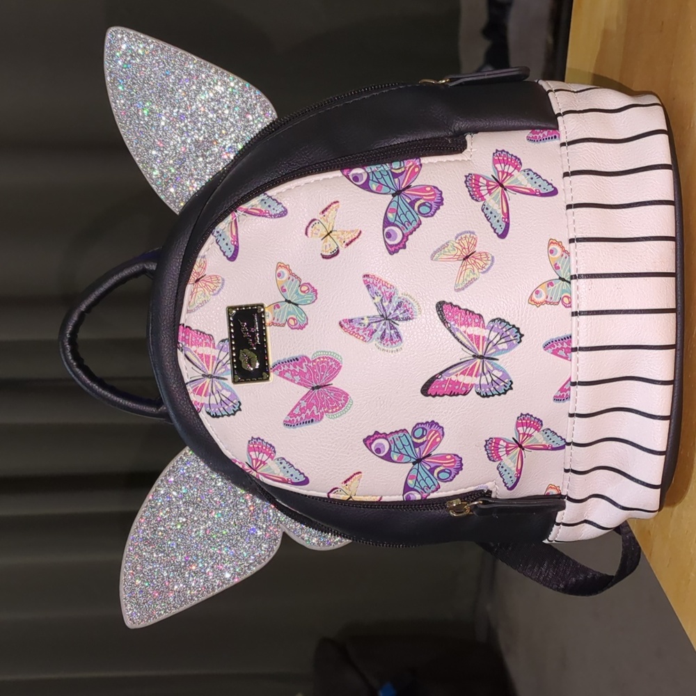 Luv Betsey Butterfly with wings mini backpack - Picture 2 of 7